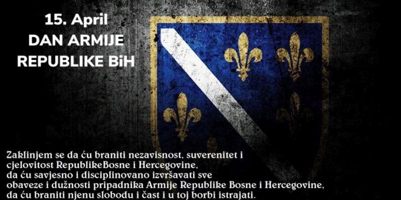 Javna čestitka povodom Dana Armije Republike Bosne i Hercegovine